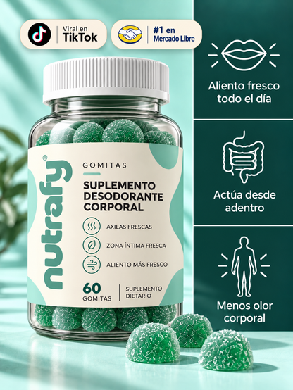 NUTRAFY Desodorante corporal interno