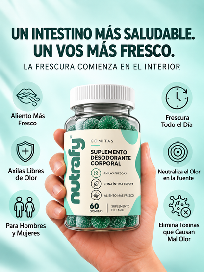 NUTRAFY Desodorante corporal interno